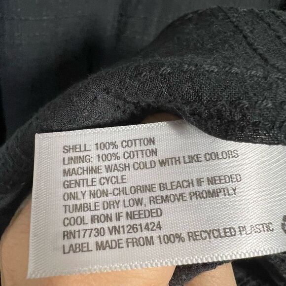 Universal Thread Womens Black Midi Dress Ruffled Bell‎ Sleeve Dark Gray XS - Picture 5 of 7